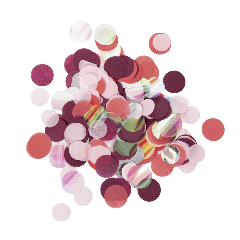 folia Konfetti Pink Party bunt