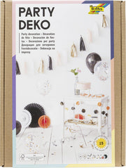 folia Modern Partydeko-Set mehrfarbig