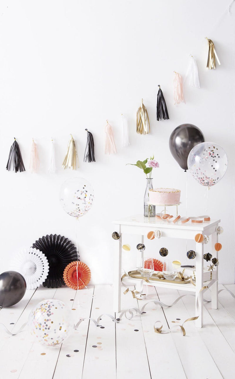 folia Modern Partydeko-Set mehrfarbig
