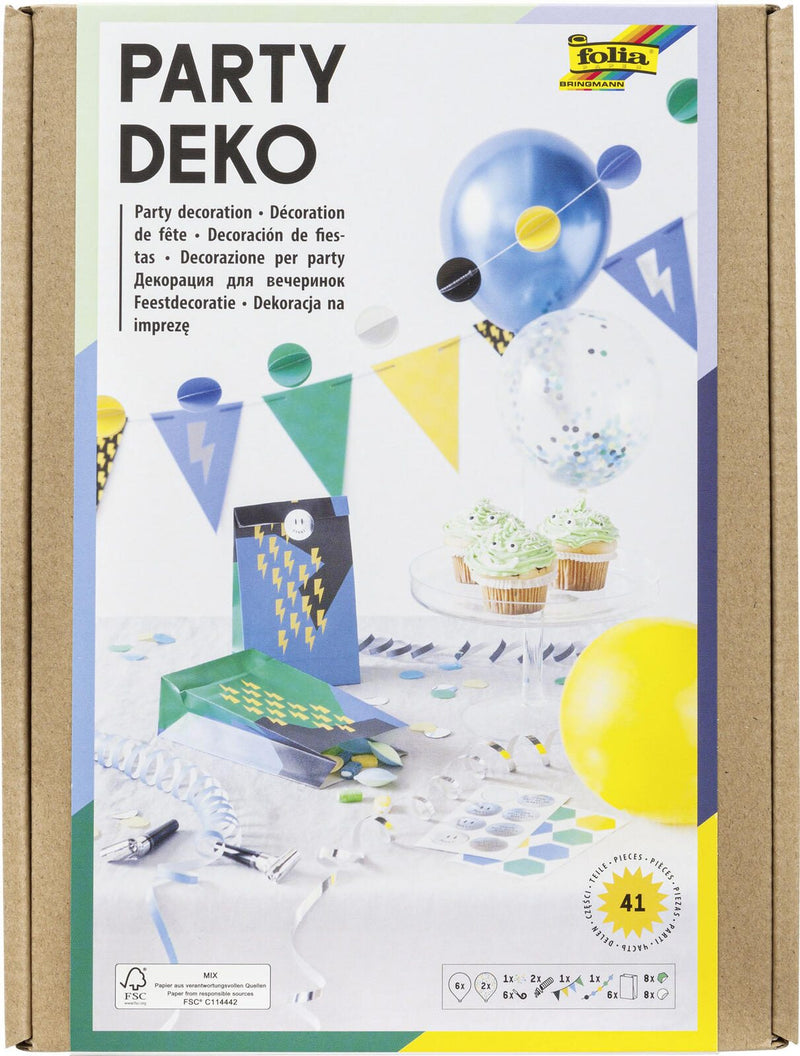 folia Blitze Dekoartikel mehrfarbig