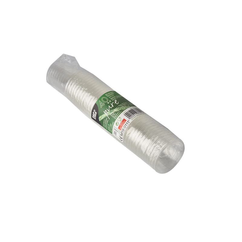 PAPSTAR pure Einweg-Schnapsgläser 4.8 cm 4,0 cl glasklar