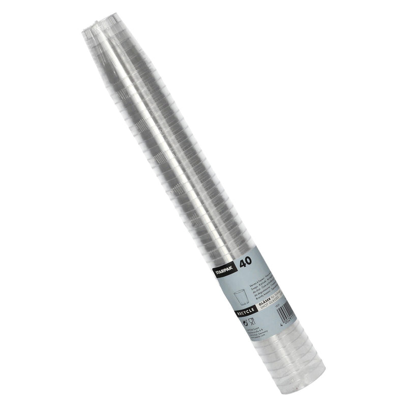 STARPAK Einweg-Schnapsgläser 3.7 cm 2,0 cl glasklar