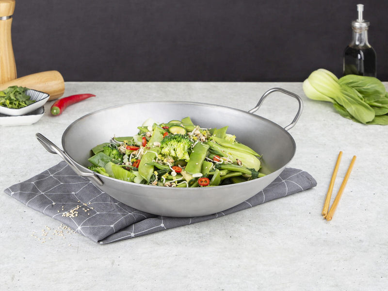 chg WOK Pfanne 30.5 cm 3,4 l silber