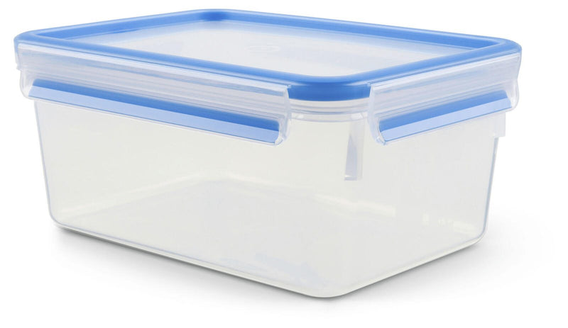 emsa Frischhaltedose CLIP & CLOSE 9.9 cm hoch 2,2 l transparent, blau