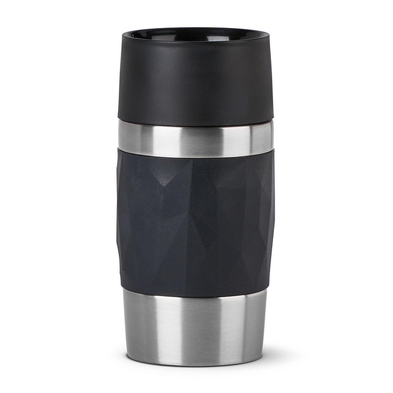 emsa Isolierbecher Travel Mug Compact 0,3 l schwarz