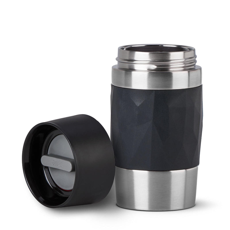 emsa Isolierbecher Travel Mug Compact 0,3 l schwarz