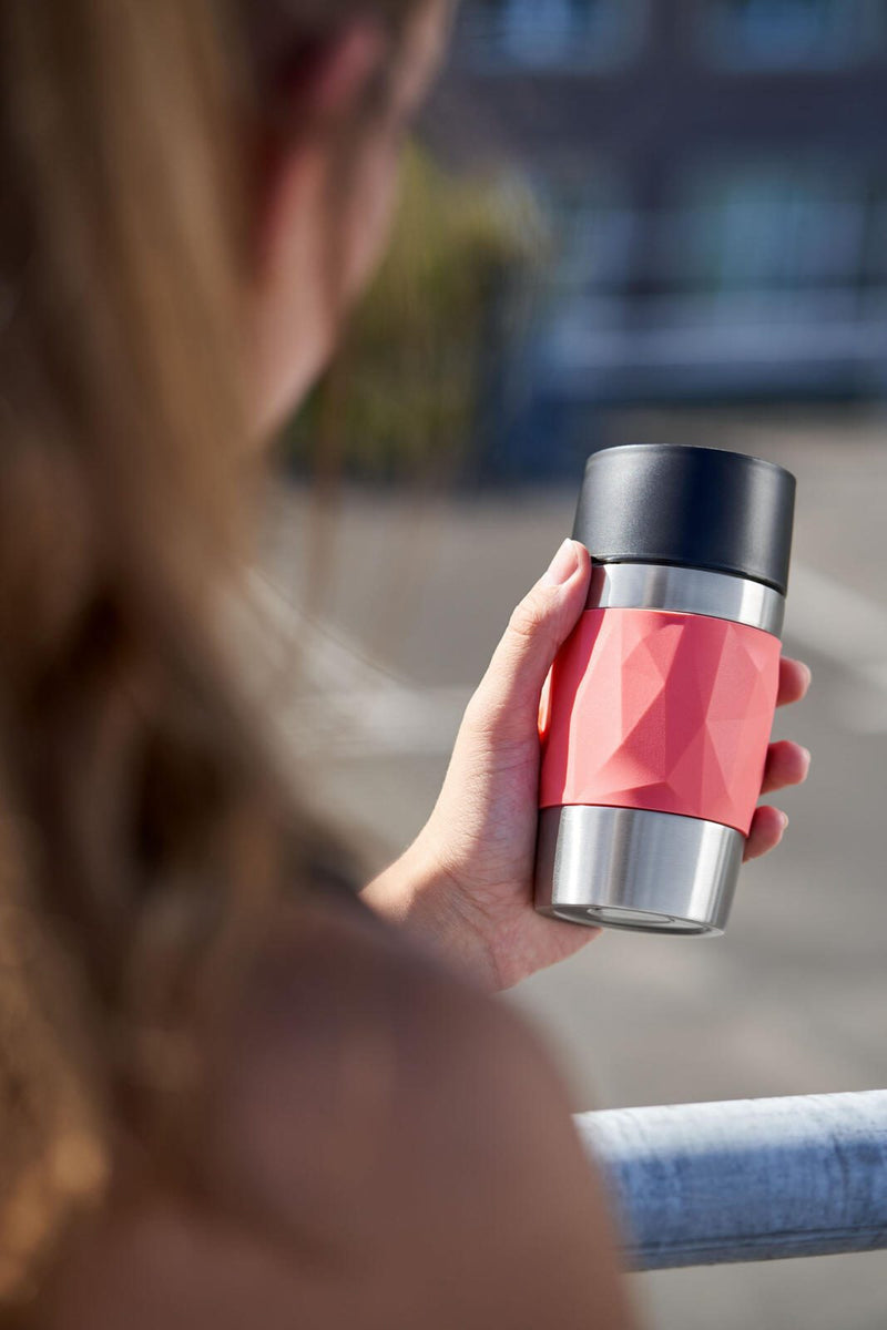 emsa Isolierbecher Travel Mug Compact 0,3 l rot