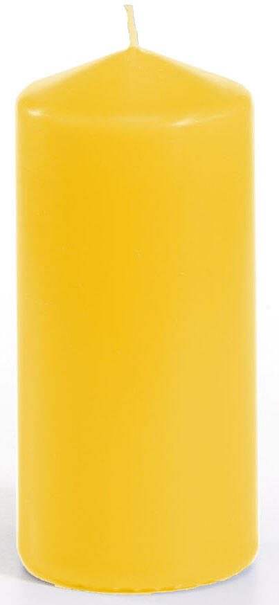 PAPSTAR Kerze 13 cm goldgelb