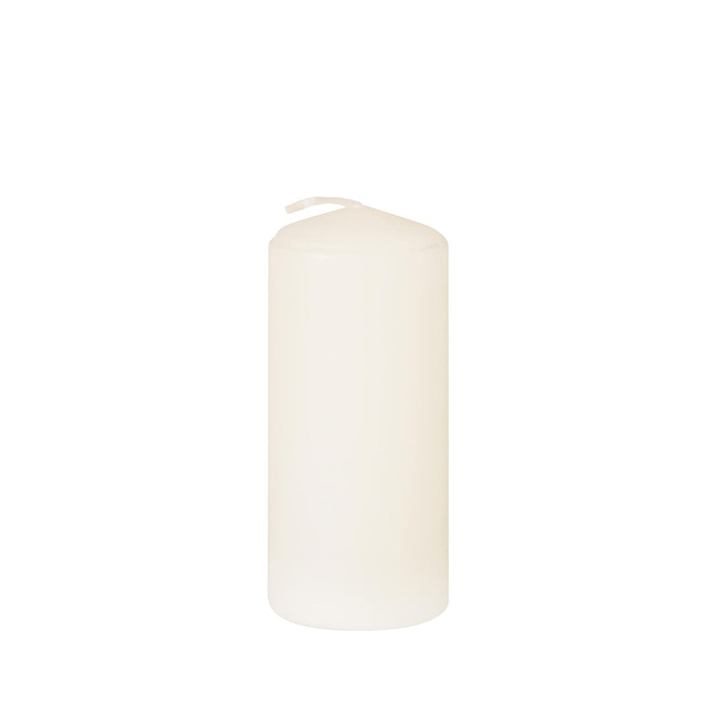 PAPSTAR Stumpenkerzen 9 cm weiß