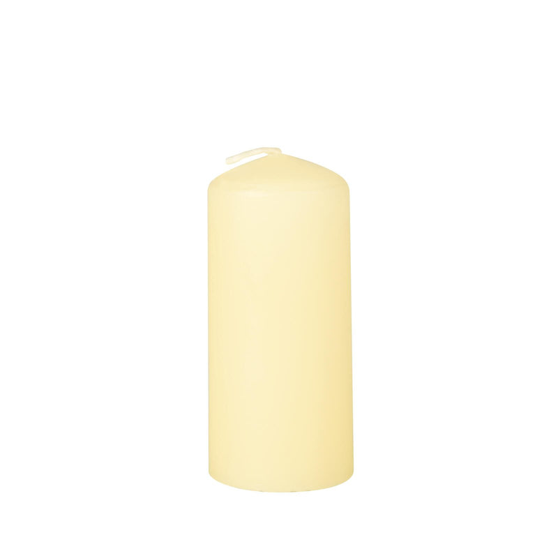 PAPSTAR Stumpenkerzen 9 cm creme