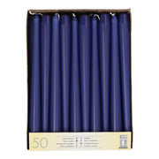 PAPSTAR Kerzen 25 cm dunkelblau