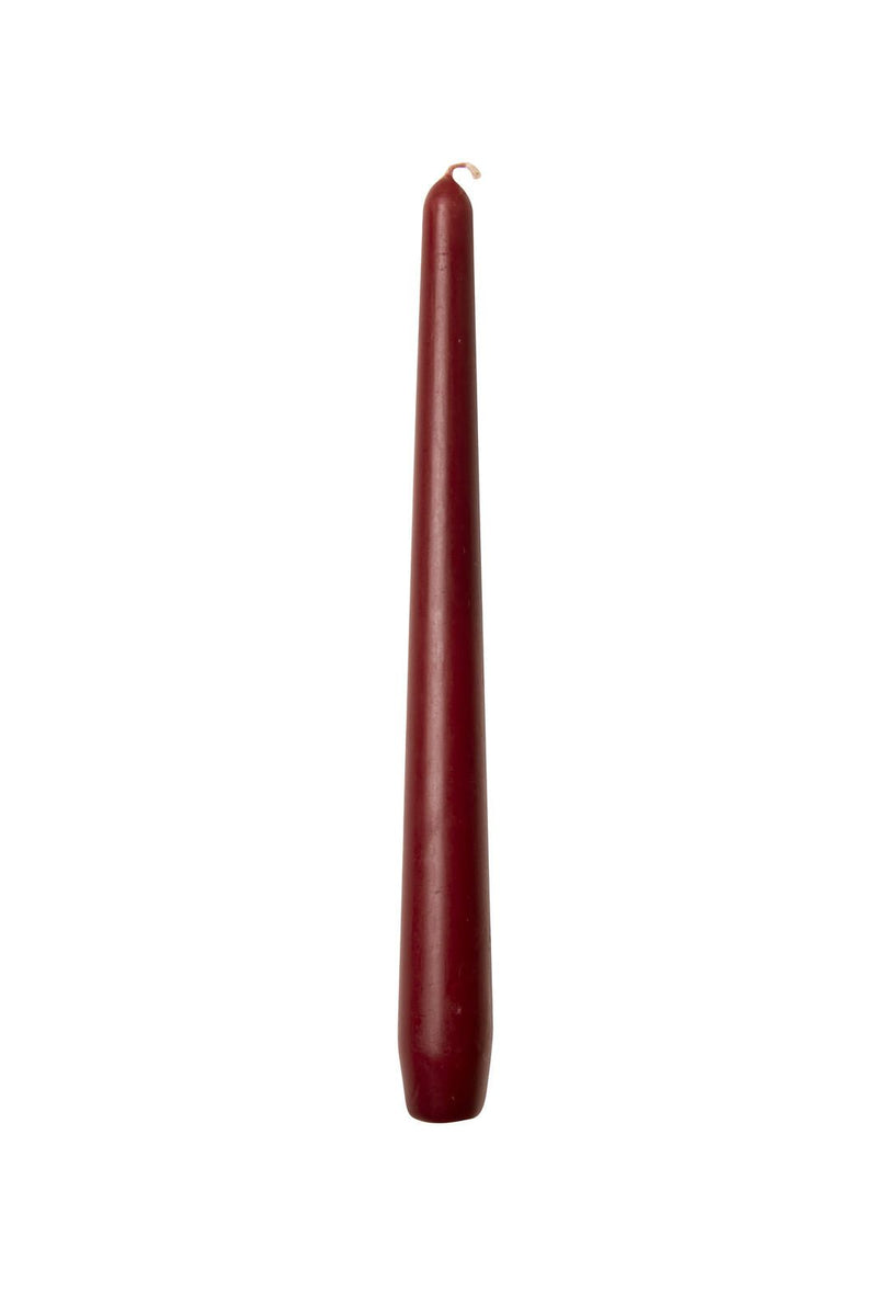 PAPSTAR Kerzen 25 cm bordeaux