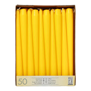 PAPSTAR Kerzen 25 cm gelb