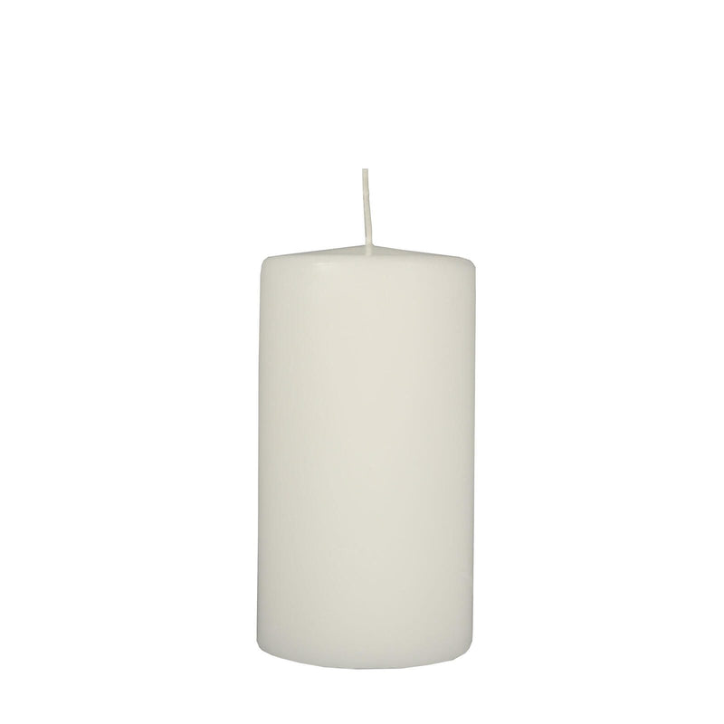 PAPSTAR Stumpenkerze 15 cm weiß