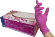 NITRAS® Einmalhandschuhe CANDY WAVE M pink
