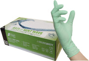 NITRAS® Einmalhandschuhe MINT WAVE M grün