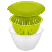 WESTMARK Olympia Schüssel 4,4 l transparent/grün
