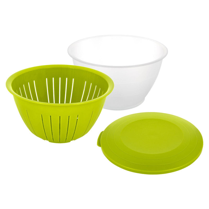 WESTMARK Olympia Schüssel 4,4 l transparent/grün