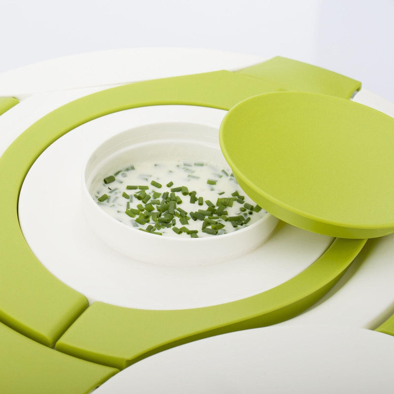 WESTMARK Praktika Schüssel 30.5 cm 6,5 l weiß/grün