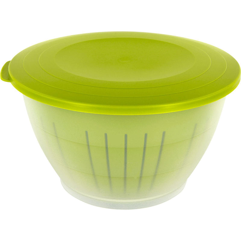 WESTMARK Olympia Schüssel-Set 0,6/1,3/4,4 l transparent/grün
