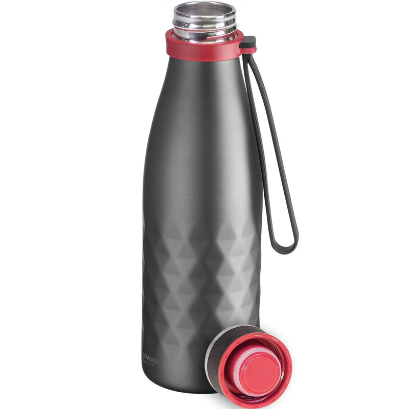 WESTMARK Isolierflasche Viva 0,55 l anthrazit