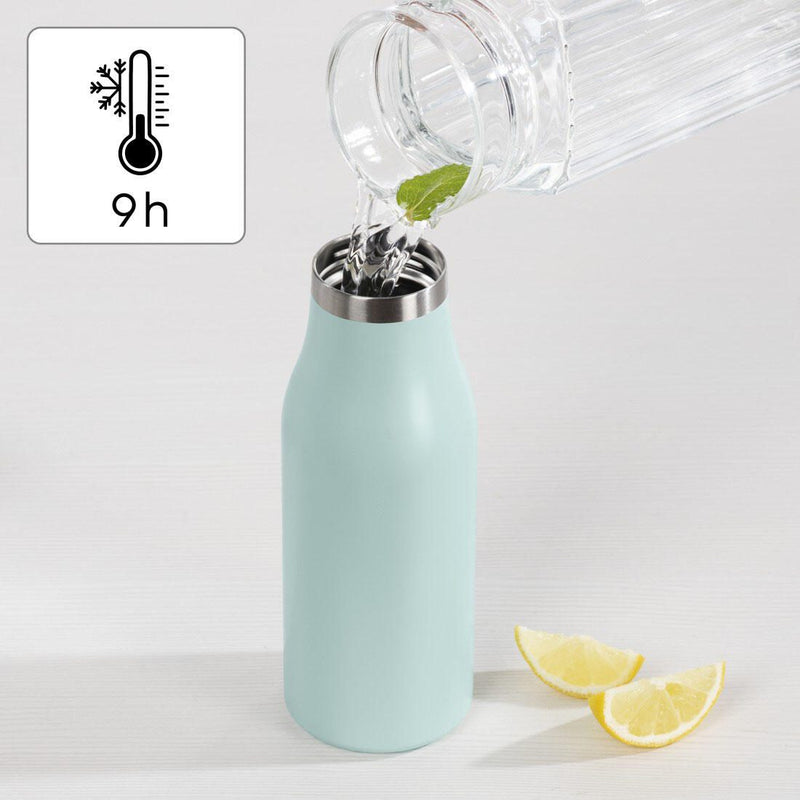 xavax® Isolierflasche 500 ml pastellblau, grau