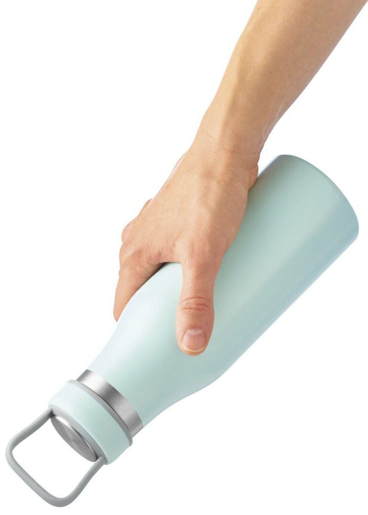 xavax® Isolierflasche 500 ml pastellblau, grau