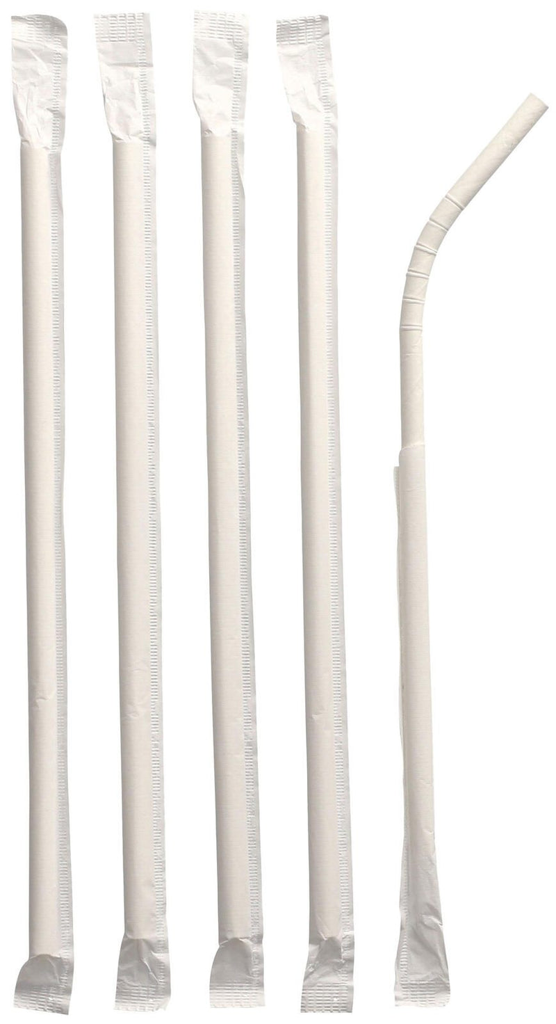 PAPSTAR Strohhalme pure weiß