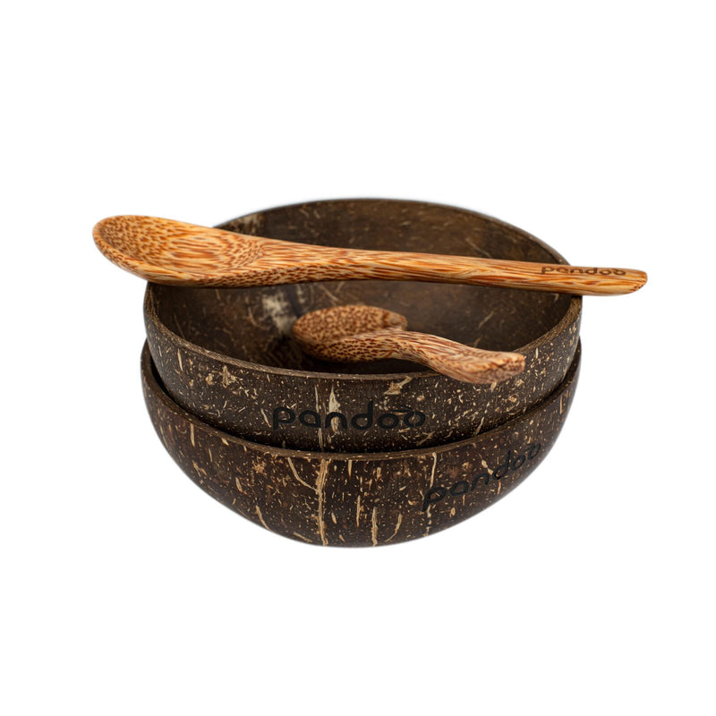 pandoo Kokosnuss Schüssel-Set 450,0 ml braun