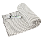 pandoo S Badetuch 40 cm x 80 cm grau