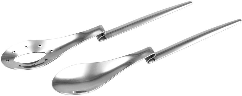 chg Salatbesteck silber Edelstahl
