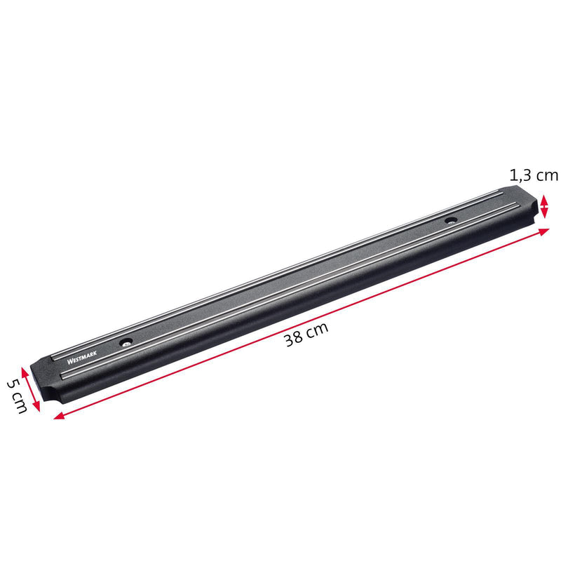 WESTMARK Magnetleiste 5,0 x 38,0 cm schwarz