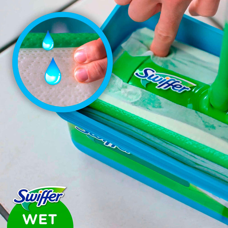 Swiffer WET+ Antibacterial Feuchte Bodentücher