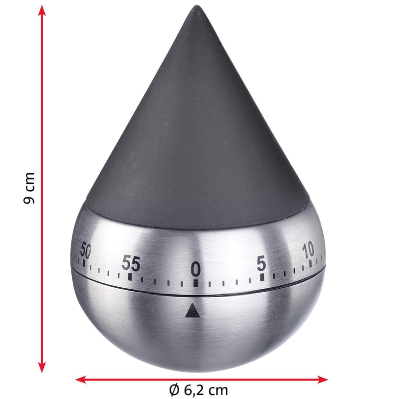 WESTMARK Präsentia Küchentimer schwarz, silber