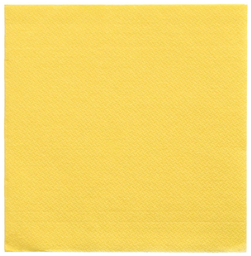 PAPSTAR Servietten 24,0 x 24,0 cm 2-lagig gelb