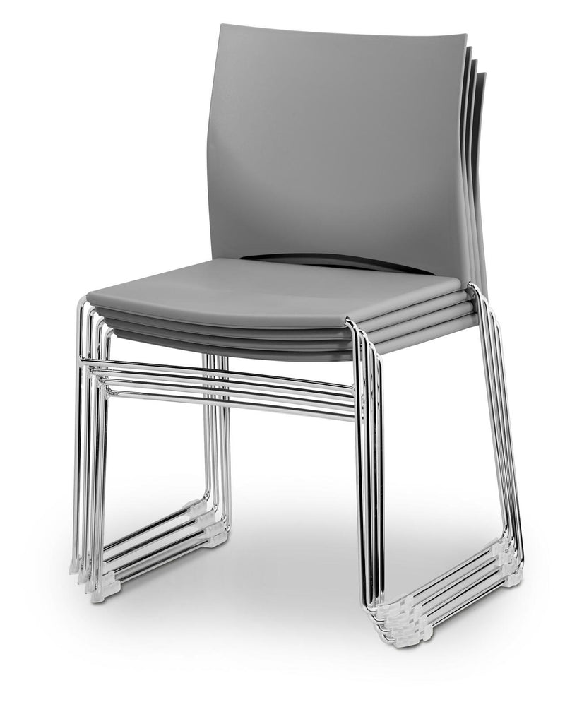 Topstar Besucherstuhl W-Chair grau