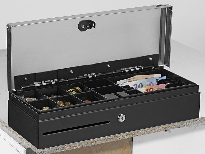 Safescan Geldkassette Sd-4617s schwarz/silber
