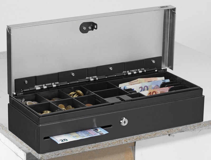 Safescan Geldkassette Sd-4617s schwarz/silber