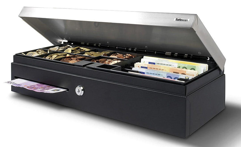 Safescan Geldkassette Sd-4617s schwarz/silber