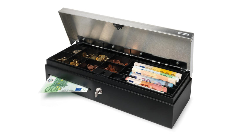Safescan Geldkassette Sd-4617s schwarz/silber