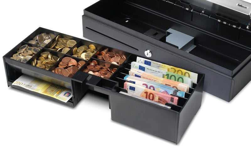 Safescan Geldkassette Sd-4617s schwarz/silber