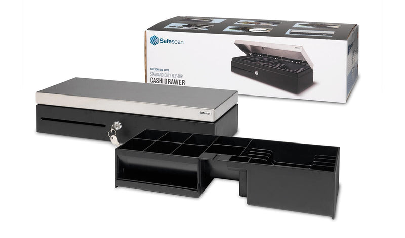 Safescan Geldkassette Sd-4617s schwarz/silber