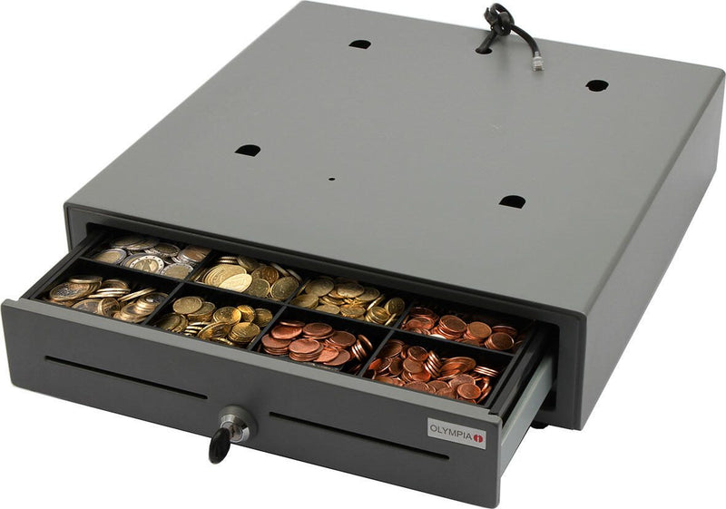 OLYMPIA Geldkassette LD410 anthrazit
