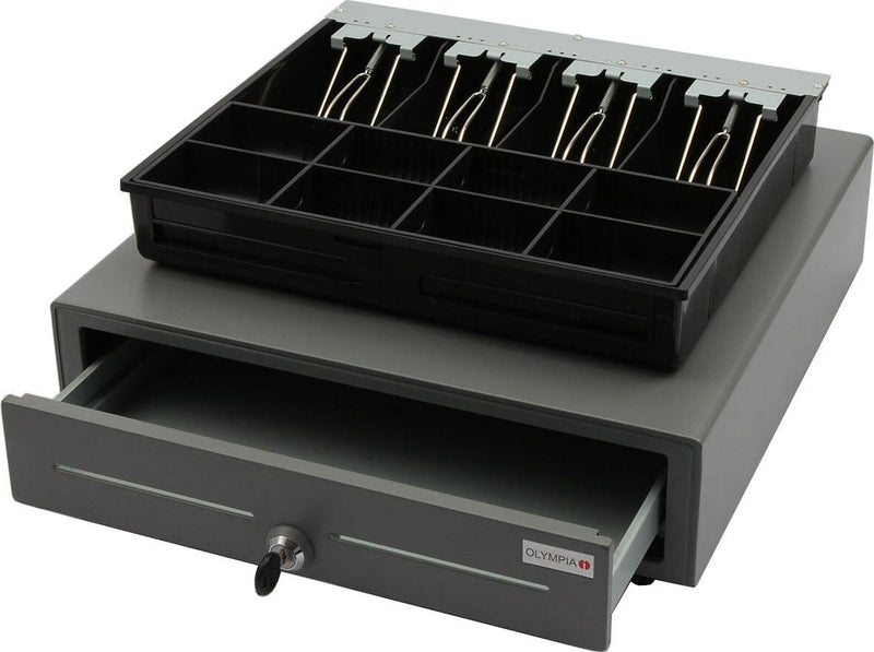 OLYMPIA Geldkassette LD410 anthrazit