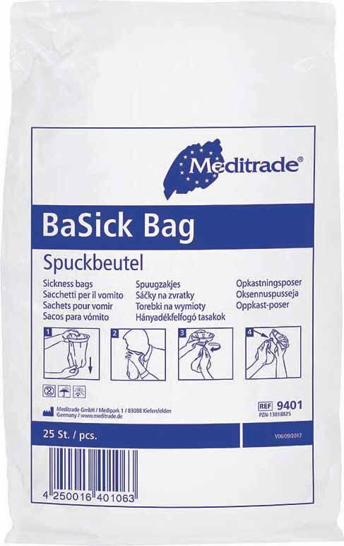 Meditrade Spuckbeutel BaSick Bag 1500ml