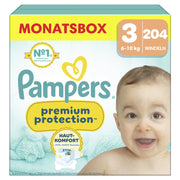 Pampers® Windeln Premium Protection Größe 3 (6-10kg) für Babys und Kleinkinder (4-18 Monate)