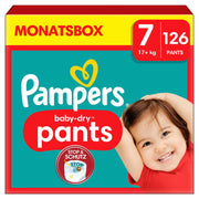 Pampers® Windeln Baby Dry Größe 7 (17+kg) für Kids und Teens (4-12 Jahre)