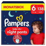 Pampers® Windeln Baby Dry Night Größe 6 (15+kg) für Kids und Teens (4-12 Jahre)