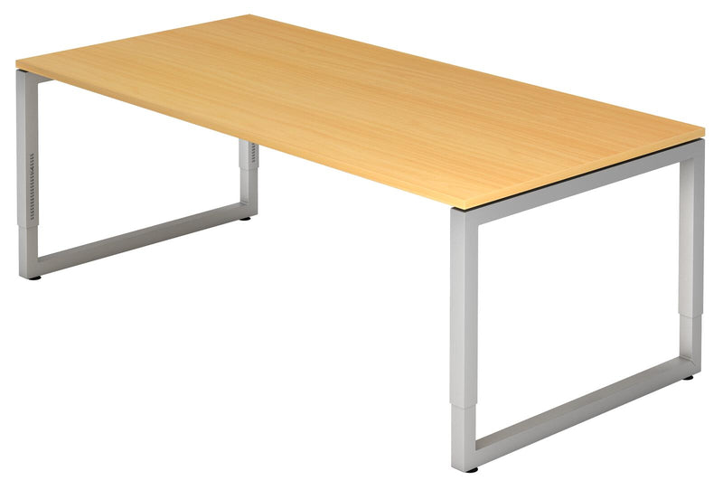 HAMMERBACHER höhenverstellbarer Schreibtisch VRS2E/6/S buche