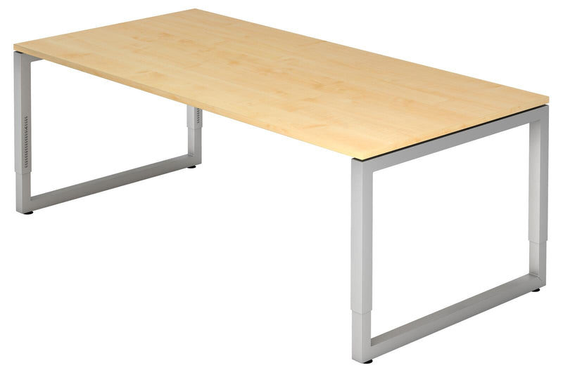 HAMMERBACHER höhenverstellbarer Schreibtisch VRS2E/3/S ahorn